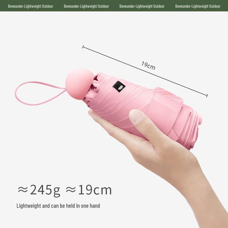 Banana Umbrella Compact Five-Fold UV Umbrella