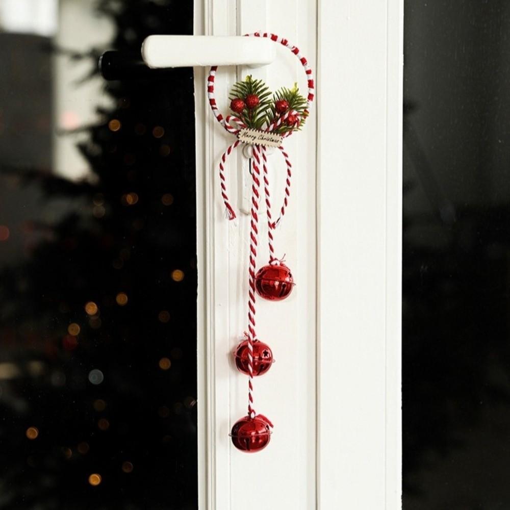 Pleasant Sound Jingle Bells With Bowknot Christmas Tree Pendant Decorations Christmas Bell  Party