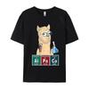 Chemistry Student Scientist Cute Alpaca Tshirt Unisex Cotton Tee Shirts Graphic Printed Tshirt Unisex Clothing