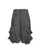 Jeongdo Veil Bermuda Slacks. Dark Gray
