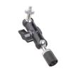 1/4inch Male To Female Joint Base Double Socket Arm Extension Arm Motorcycle Bike Phone Mount Camera Lighting