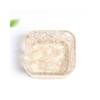Resin Geometric Dismagnetization Bowl With Natural Crystal Fill For Modern Living Room Decor