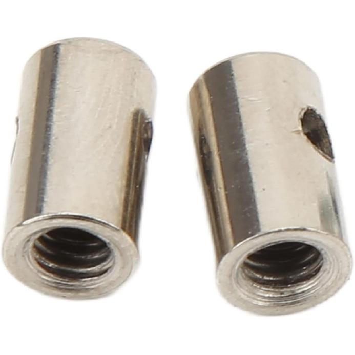 Motorcycle Throttle Screw Cable Ends, 6mm/0.2in Brake Lever Repair Cable Nipples, Universal Adjustable Throttle Cable End, Solderless