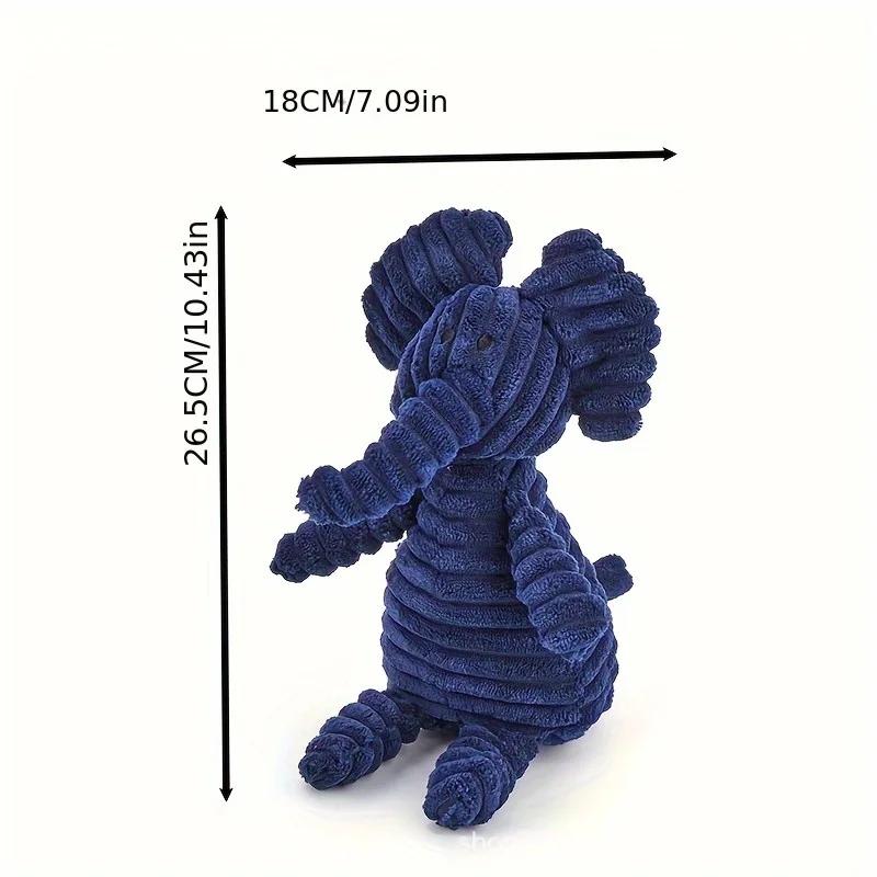 Durable Dog Chew Toys for Aggressive Chewers Large Dogs Interactive Squeaky Plush Monkey Pig Puppy Teething Molar Cleaning
