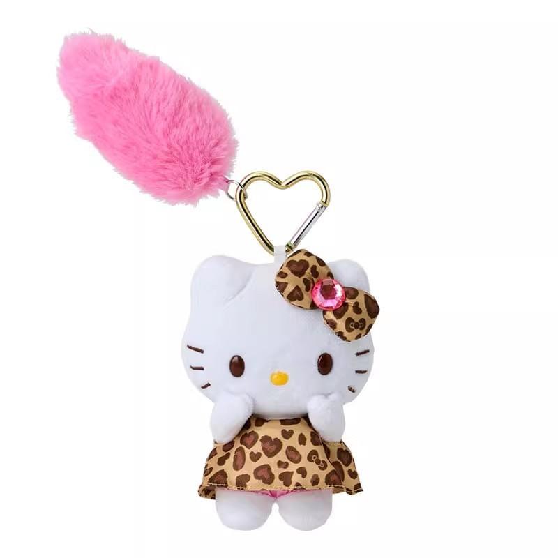 Sanrio Hello Kitty Plush Keychain With Soft Short Plush For Girls And Collectors
