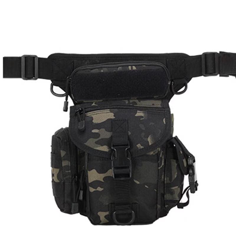 JINGGENG Men's Waterproof Tactical Waist Leg Bag