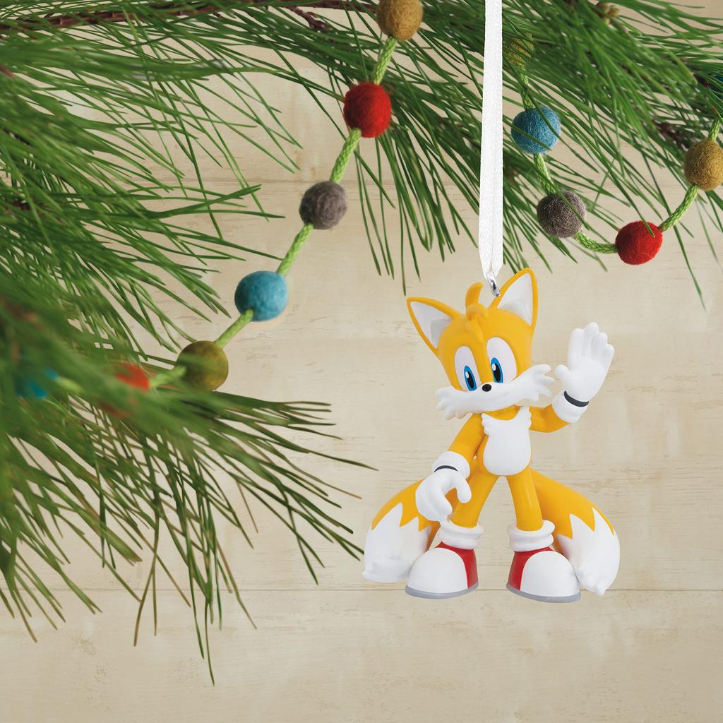 Hallmark Sonic The Hedgehog Tails Adorno De Resina - Navideño