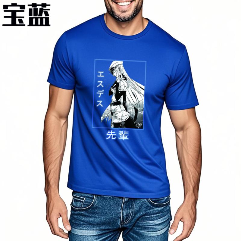 Anime Akame Ga Kill Printed Oneck Shirts Funny Comfortable Tshirt Casual Cotton Brand Daily Fashion Tee Tops Man Basic Tee