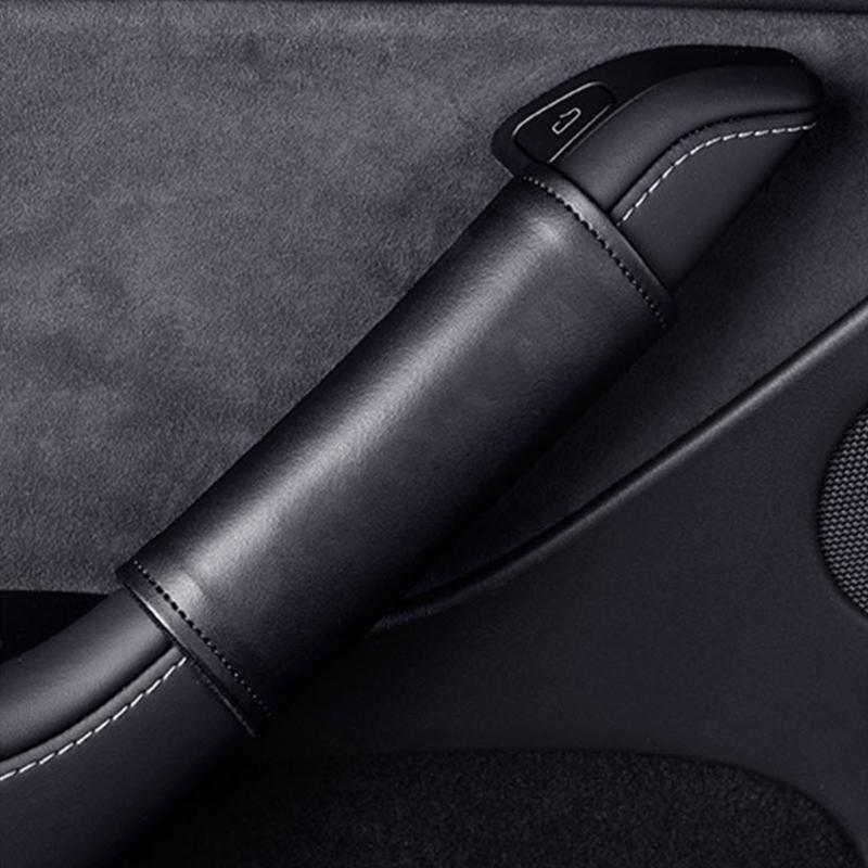 Car Interior Door Handle Cover For  PU Leather Protective Case