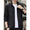 PLAYBOY Men's Spring/Autumn Stand-Collar Business Casual Jacket