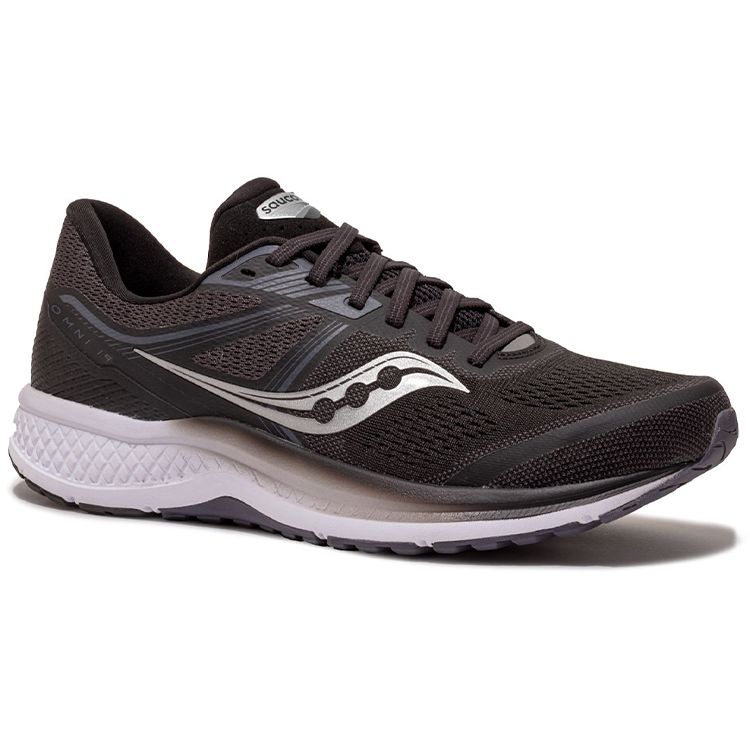 SAUCONY Omni 19 Noir Blanc Chaussures de Sport Homme S20570-40