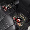 Cartoon Car Floor Mats, Decorative Mats, Non-Slip, Water-Absorbent, Festive Atmosphere Floor Mats, Can Be Cut, Simple New Year Car Mats