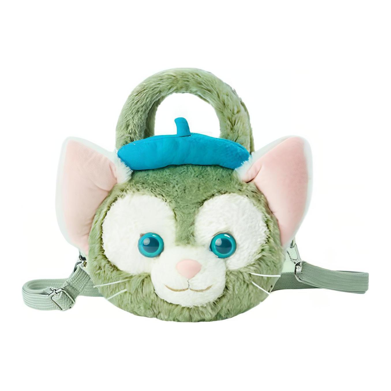 

Новый плюшевый рюкзак Disney, сумка через плечо, сумочка средний унисекс зеленый 400060280945 18.0*6.1*16.0CM