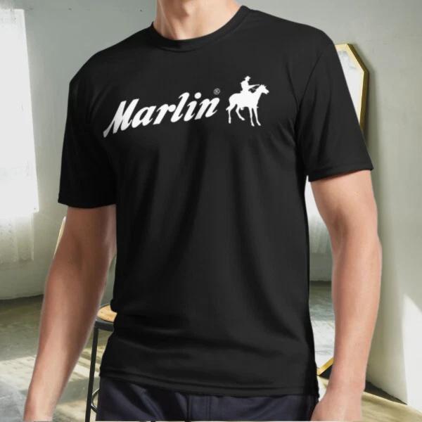 

New Shirt Marlin Rifles Lever Action Active Logo T-Shirt Funny Size S to 5XL XL