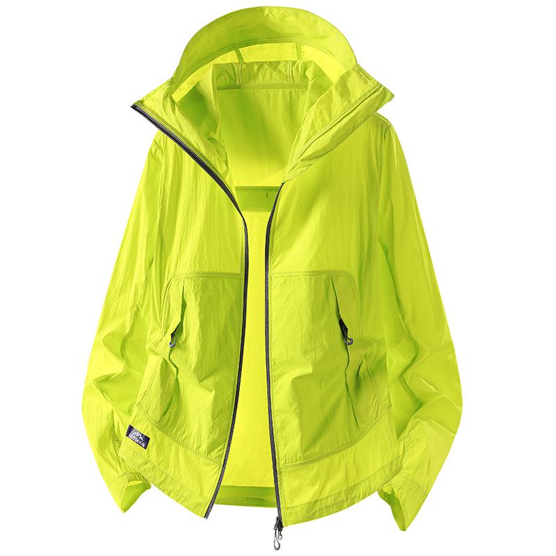 Men's Ice Silk UPF50+ Anti-UV Summer Sun Protection Jacket - Custom Logo Available.