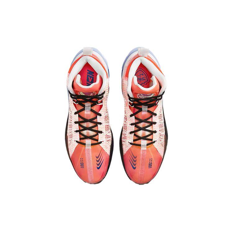 Nike Zapatillas Unisex Air Zoom GT Jump China Carmesí Brillante Azul Juego-Negro-Naranja Hiper DO6326-640