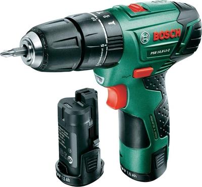 PSB 10.8 LI-210.8 Drill-driver with 2 Batteries (0 603 983 907)