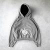 New digital 3D printing zipper Y2K sweater jacket for men and women