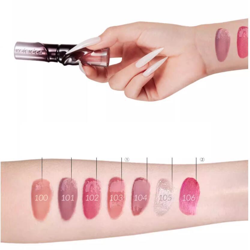 Gloss Labbra Caleidoscopio Nude Specchio Glassa Labbra Olio Labbra Rimpolpante, Rossetto Idratante Balsamo Labbra Colorato Trasparente Cura Labbra Brillantezza Glitter