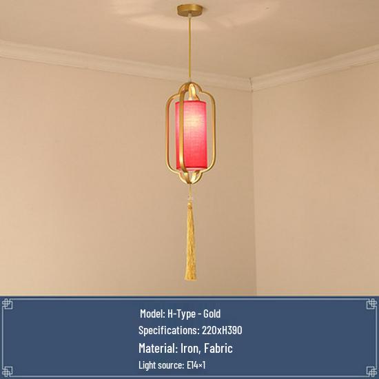 Modern Chinese Style Small Chandelier for Bedroom, Corridor, Bar, or Study