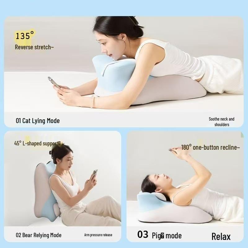 Face-Down Pillow & Memory Foam Leg Support Cushion