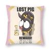 Japanese Anime Ranma Saotome Pillowcase Printing Polyester Cushion Cover Decorative  Pillow Case Cover Home Square Xcm