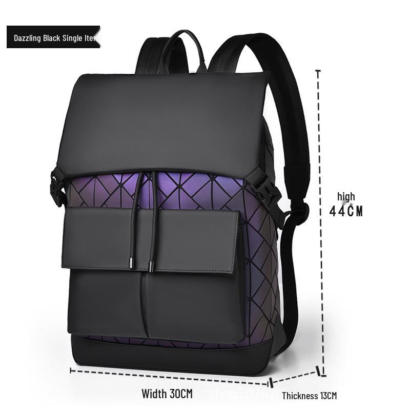 

Повседневный мужской водонепроницаемый рюкзак в корейском стиле для путешествий и школы - Совместим с 16-дюймовым ноутбуком