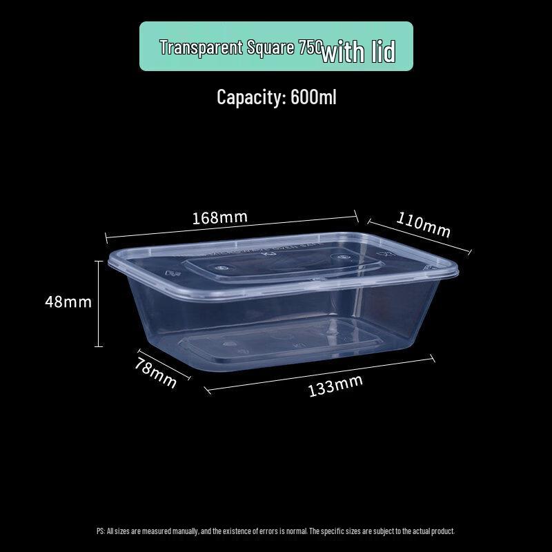 Star 1000 Thickened Round Disposable Food Container