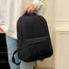 Nylon Schüler Schultasche Einfarbige Jugend Schultertasche Modischer Preppy Stil Rucksack Reisen