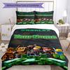 Roblox 270 Personaliza tu nombre Juego de Ropa de Cama Transpirable Funda Nórdica con Fundas de Almohada Decoración del Hogar Regalo de Cumpleaños