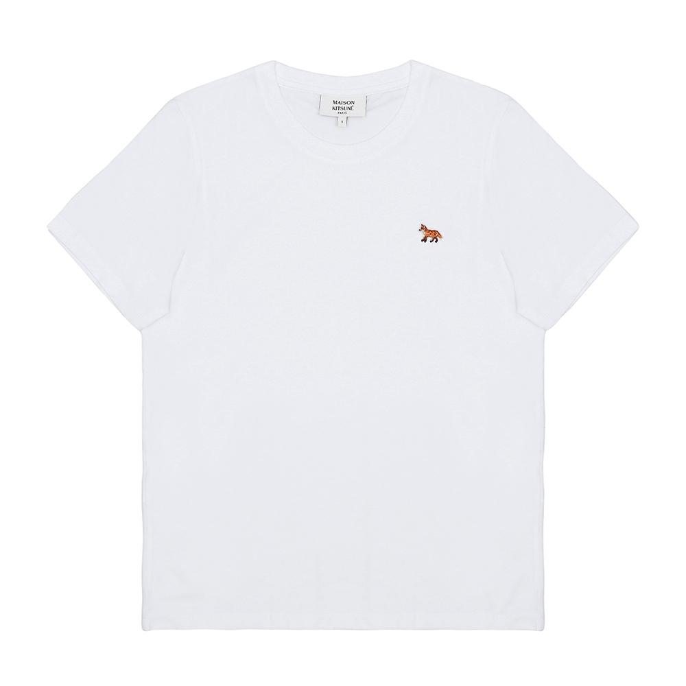 

MaiSon KiTSune Women S ShorT Sleeve T ShirT P100 Baby Fox paTch Pw00115kj7026 PW00115KJ7026 P100 (S)