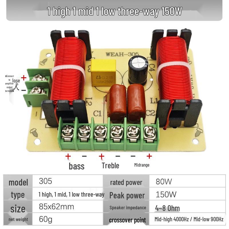 DIY High-Power, No-Weld Speaker Crossover: 2-Way to 5-Way HIFI
