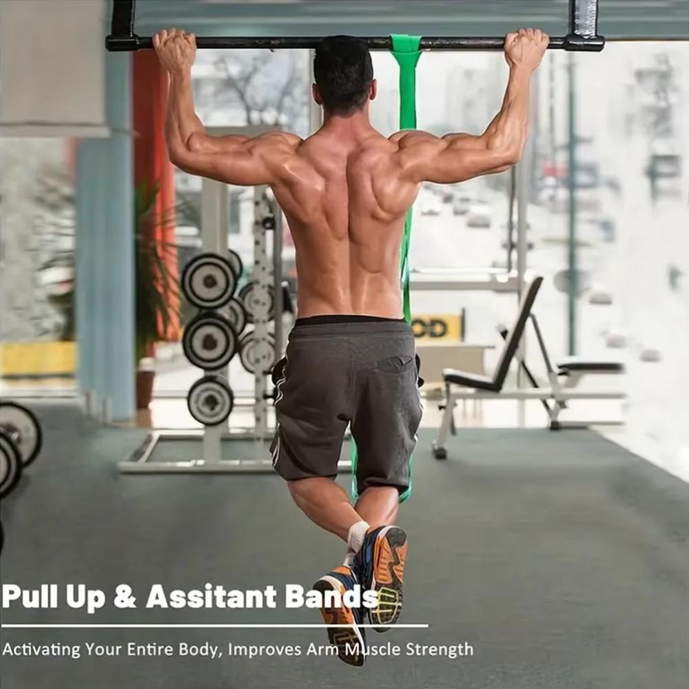 Robustes Latex-Widerstandsband, elastisch, für Krafttraining, Klimmzüge, Hilfsband, Kaugummi, Fitnessgerät, Stärkung des Zugs