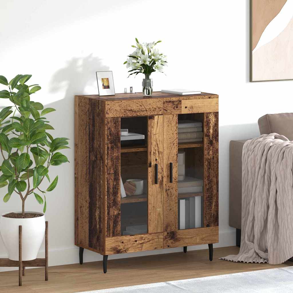 Sideboard Reclaimed Wood 69.5 x 34 x 90 cm Wood Based Panel