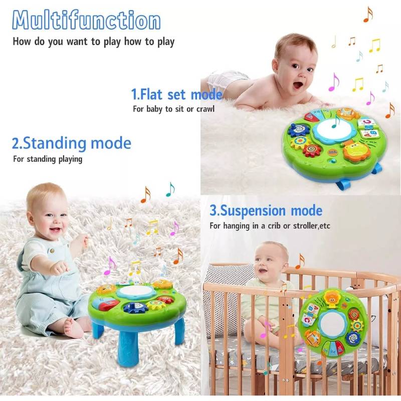 Activity Baby Table Musical Learning Table Early Development Toys Birthday Gifts