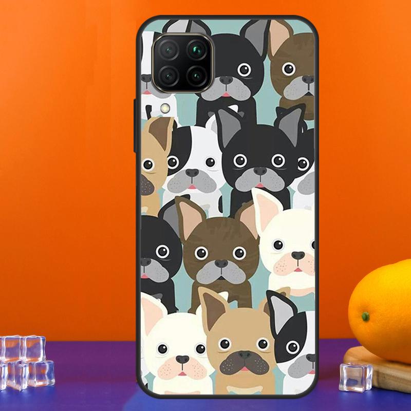 

french bulldog For Huawei Nova 12s 12i 11i 5T 9 10 SE Y91 Y90 Y60 Y70 Y72 Y61 P60 Pro P20 P40 P30 Lite Case Huawei Nova Y91