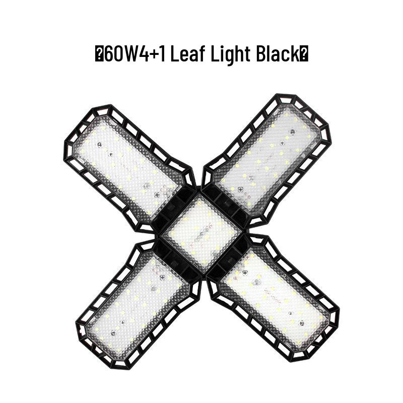 LED Deformable Garage Light - Adjustable 4-Leaf/5-Leaf Design