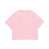 Li Ning X Line Friends Collaboration Loose Short Sleeve T-Shirt Women Tops Pink AHSQ872-3