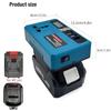 DC 18V-21V Eingang 120W Wechselrichter Elektrowerkzeug Akku-Wechselrichter Camping-Nutzung