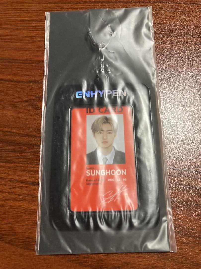 

[USED] ENHYPEN ID card Sung Hoon