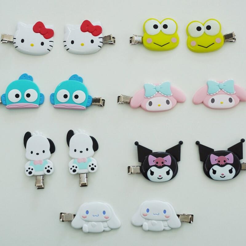 Sanrio bangs clip hairpin pin 7 types of characters Cinnamoroll