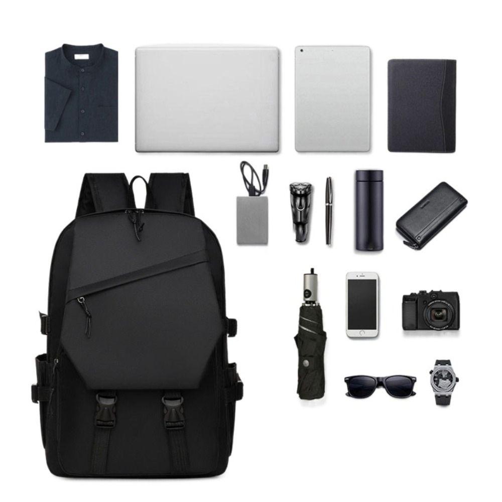 

Waterproof Students School Bag Large Capacity Outdoor Storage Bag Men s Shoulder Bag Travel чёрный