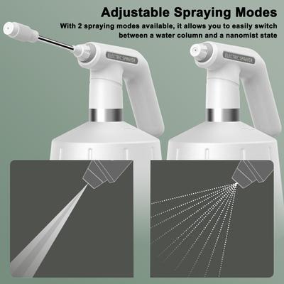 Pulverizador eléctrico para uso doméstico, botella automática MisterSpray de 1,5 L con 2 modos de pulverización para interiores