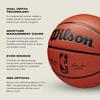 Wilson NBA Authentic WZ2016501XB7 Indoor Outdoor Basketball Size 7 Diameter 24.5cm