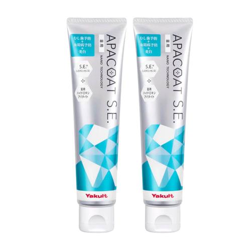 

Зубная паста Yakult Apacoat SE, 120 г, Набор из 2 штук, Лечебная, Предотвращает заболевания пародонта, Отбеливающая, Зубная паста, Кариес и Неприятный запах изо рта