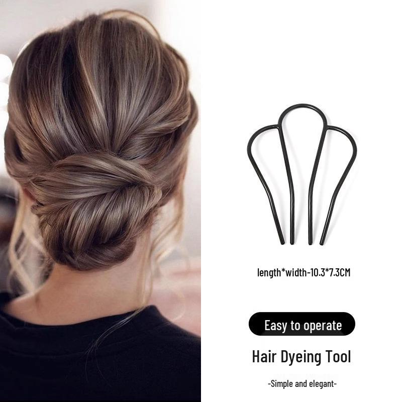 U-Shaped Pearl Women's Updo Hairpin 2025 - Elegant Insert Comb Headwear
