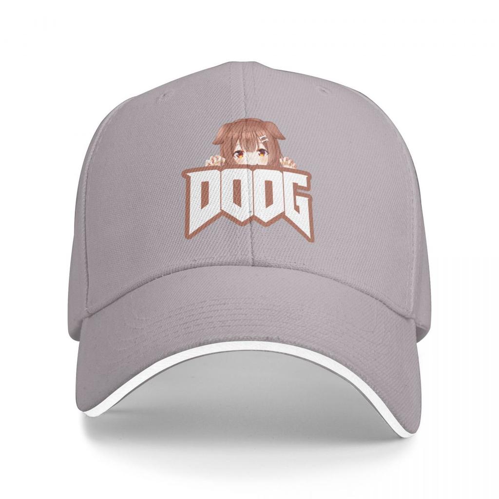 Baseball Caps Hololive Idol Showdown Inugami Korone DOOG Graphic Unisex Casual Spring Caps