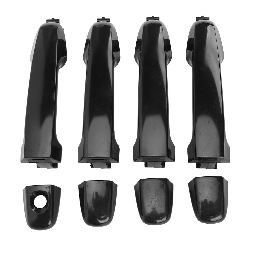 4PCS Outer Door Handle 69250 06020 C0 Front Rear Weatherproof Exterior Door Handle Black for Camry 2