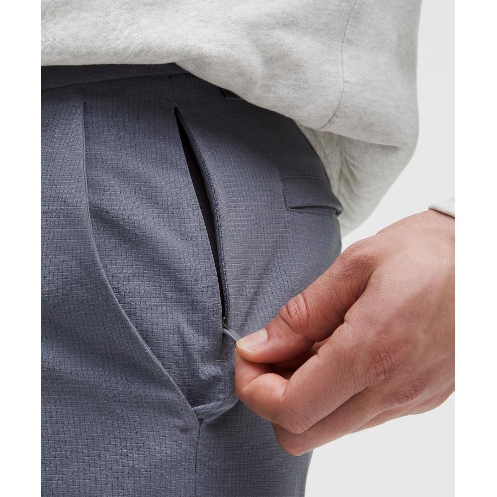 Lululemon Abc Classic Fit Short 7   Wovenair Solar Grey