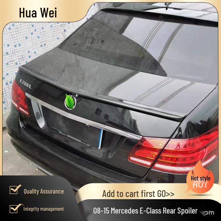 08-15 Mercedes-Benz E-klases aizmugurējais spoileris -